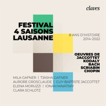 Festival 4 saisons Lausanne 8 ans d'histoire 2014-2022
